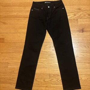 Levis Jeans Silver Tag Women's Size 8 Mid Rise Skinny Black Denim Levi'sl